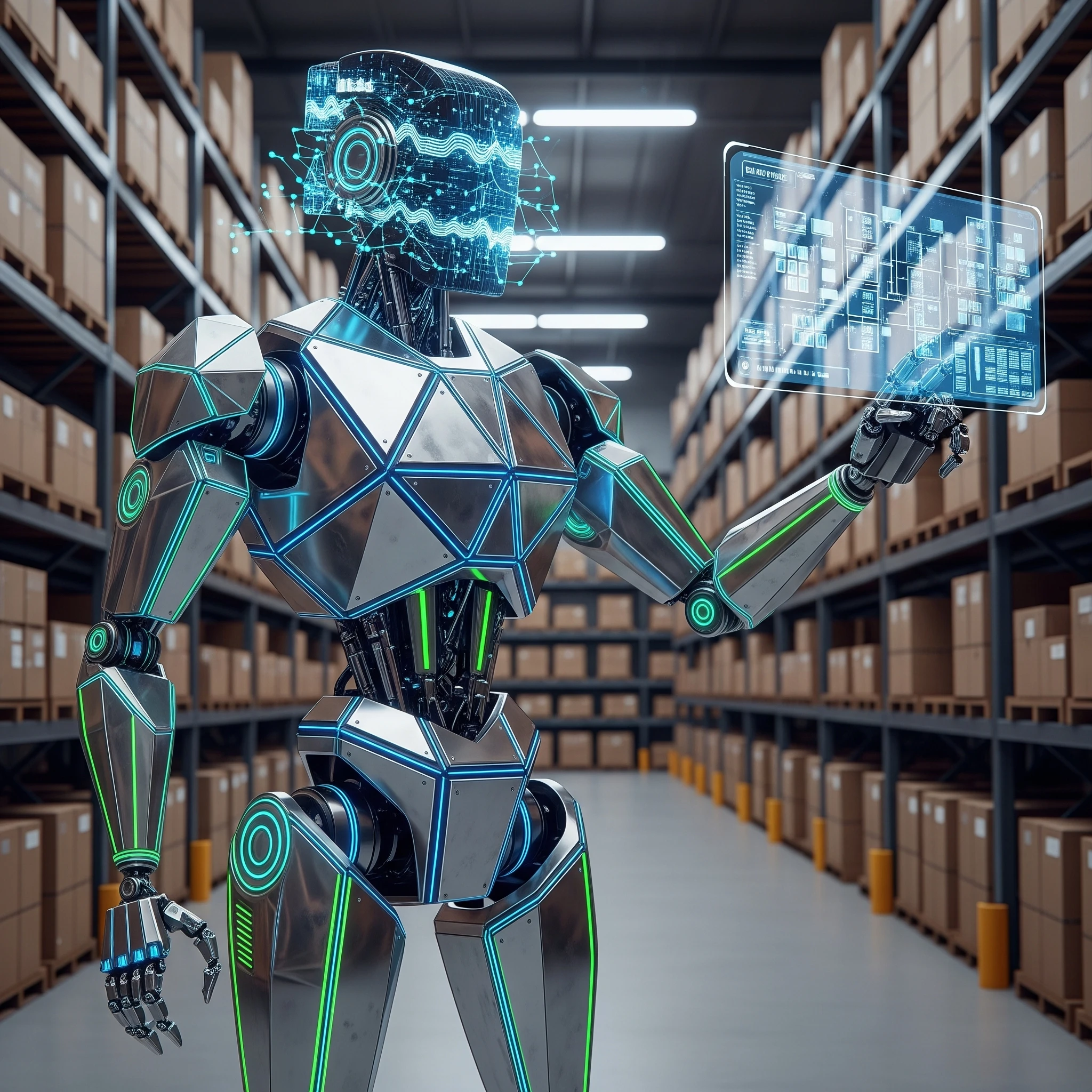 Smart warehouse operations with AI inventory optimization and automated stock management for Odoo ERP